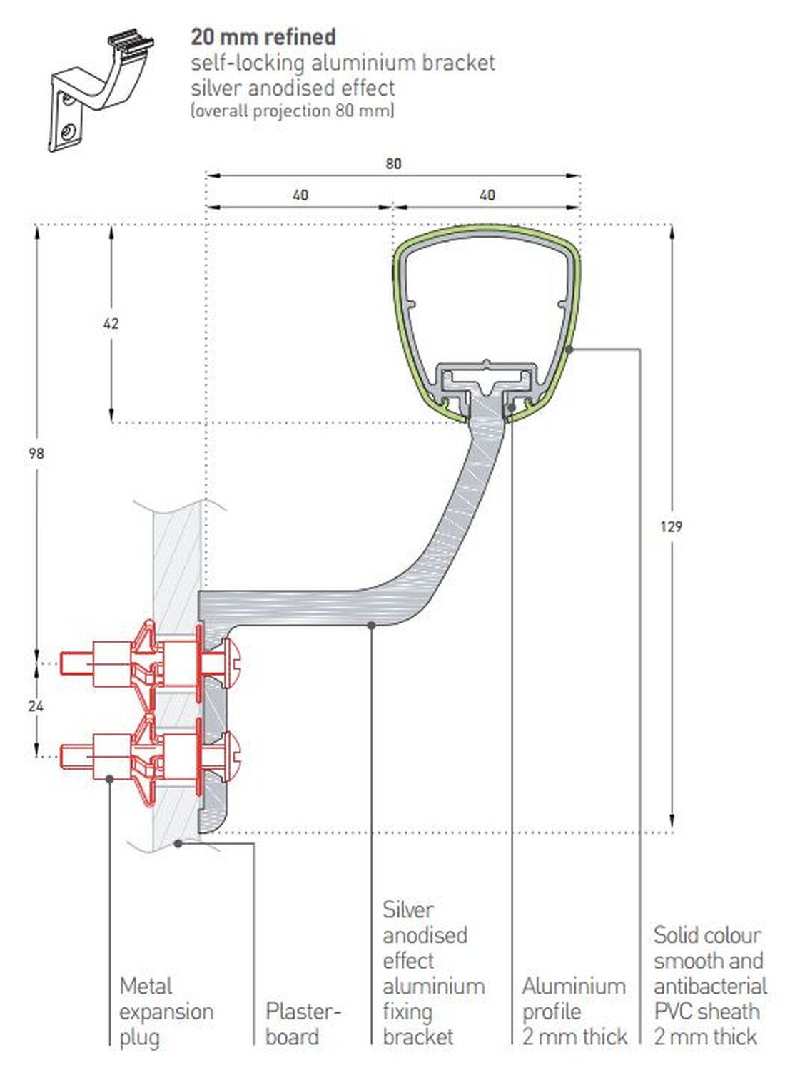 SPM Schema Linea'Touch PVC Sheathed (2)