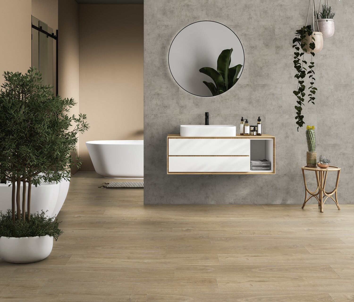 Sensita and madera natural Bathroom.jpg