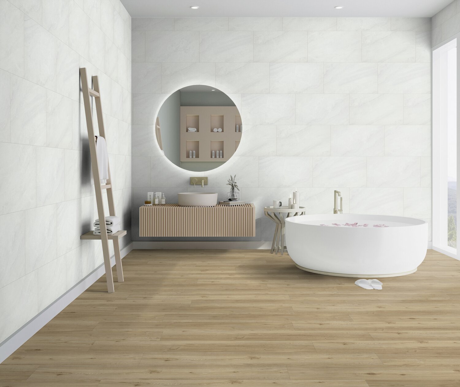 Lumira Gloss and Columbia Taupe Bathroom.jpg