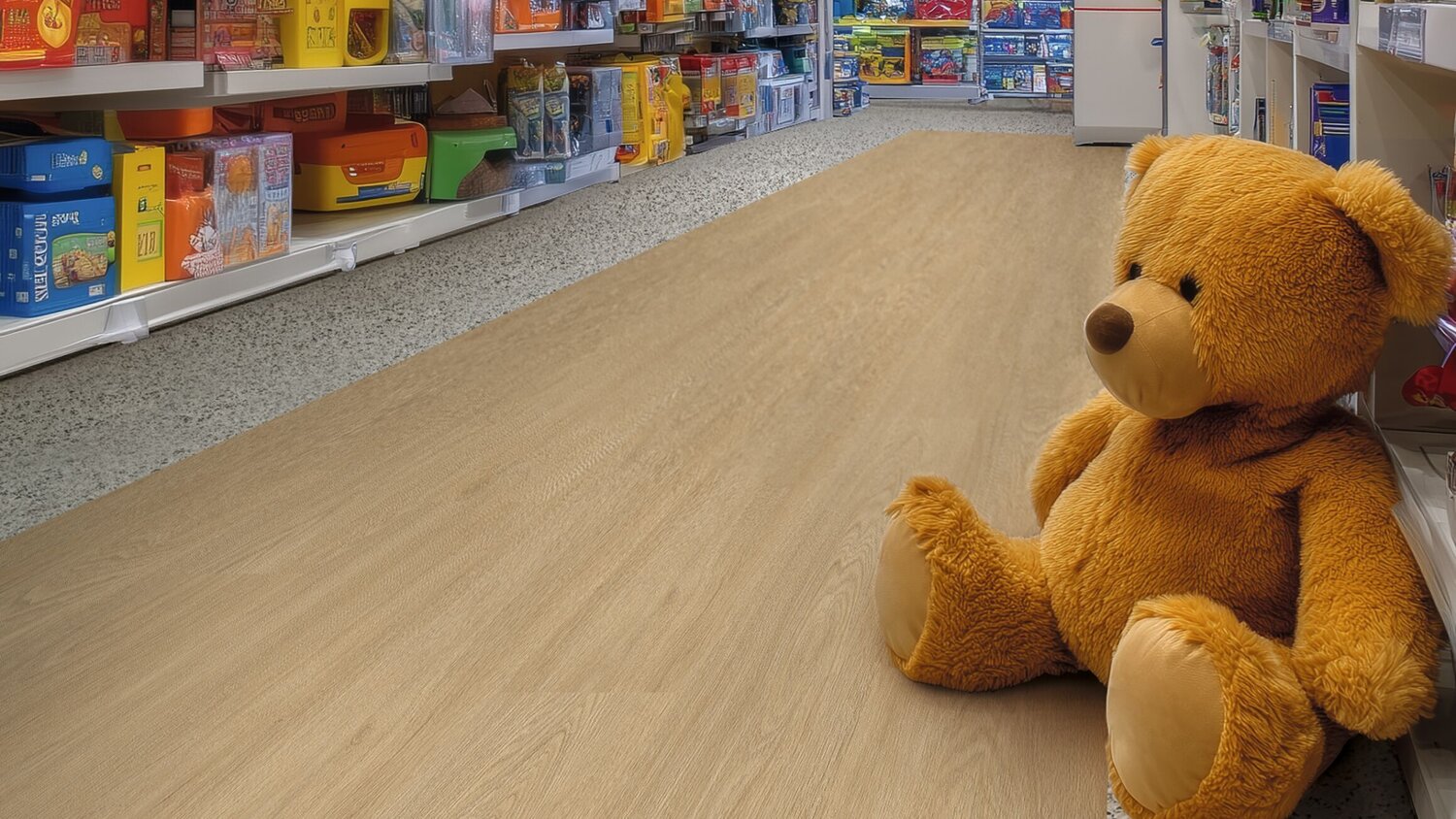 70 MEGACLIC Nordic Oak Clear & GTI Max Merapi - Room scene