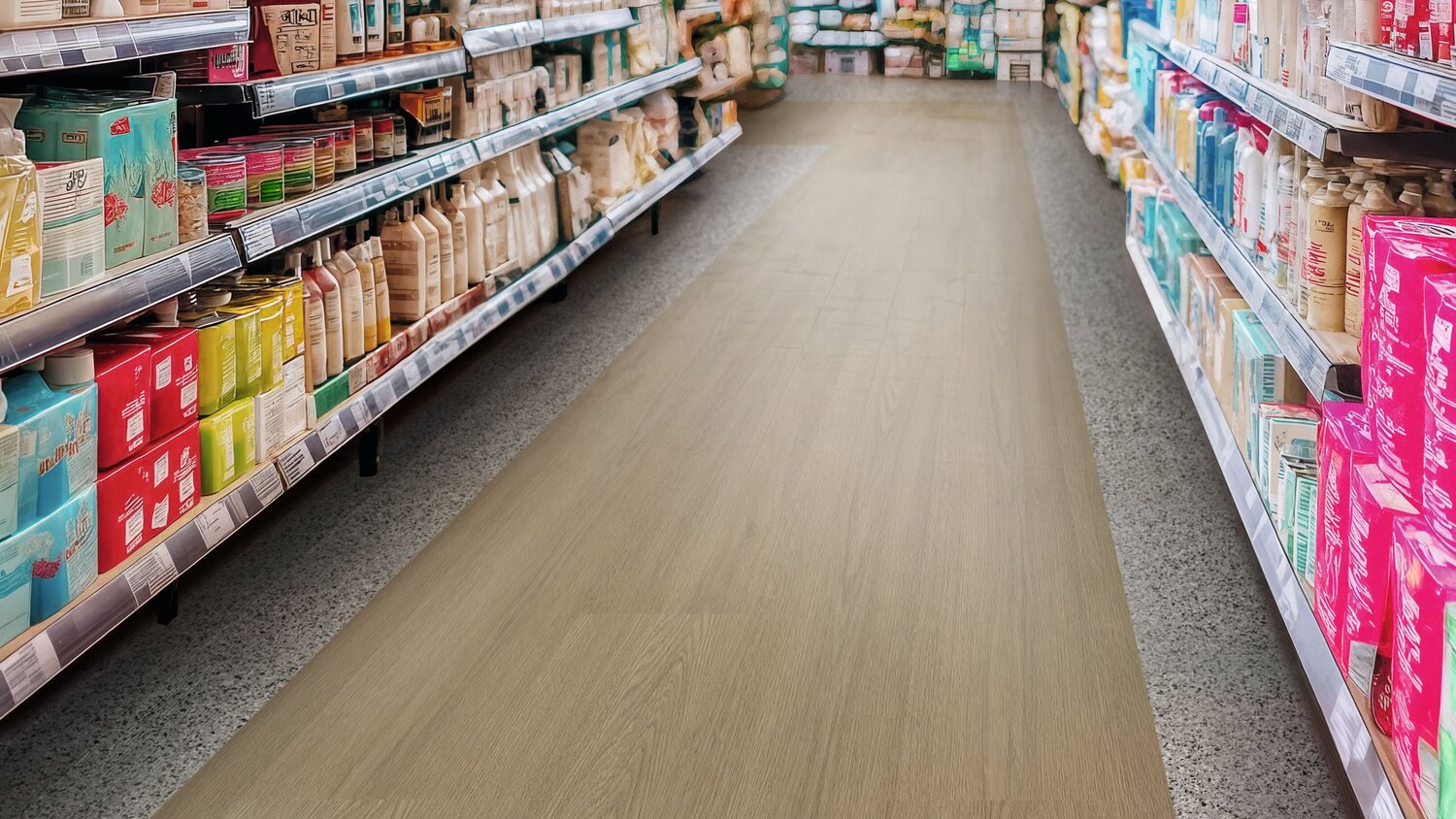 C70 MEGACLIC Nordic Oak Natural & GTI Max Piton - Room scene