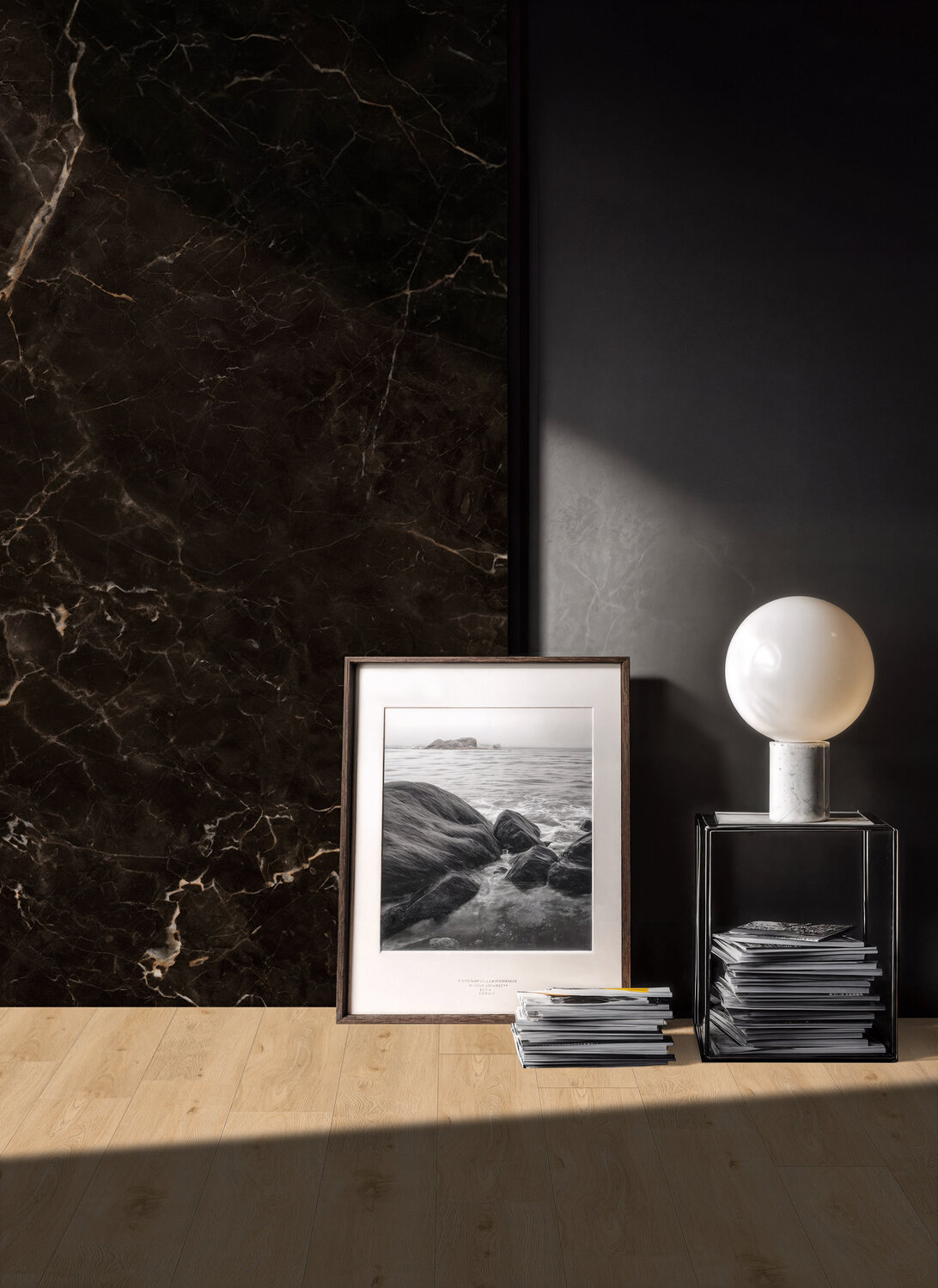 MARBRE NOIR GLOSS - ROOM SCENE VIEW COLOUR