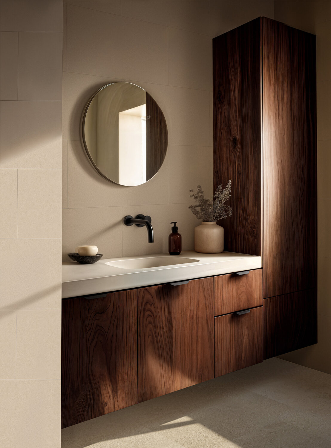 CONCRETE CREAM - ROOM SCENE VIEW COLOUR