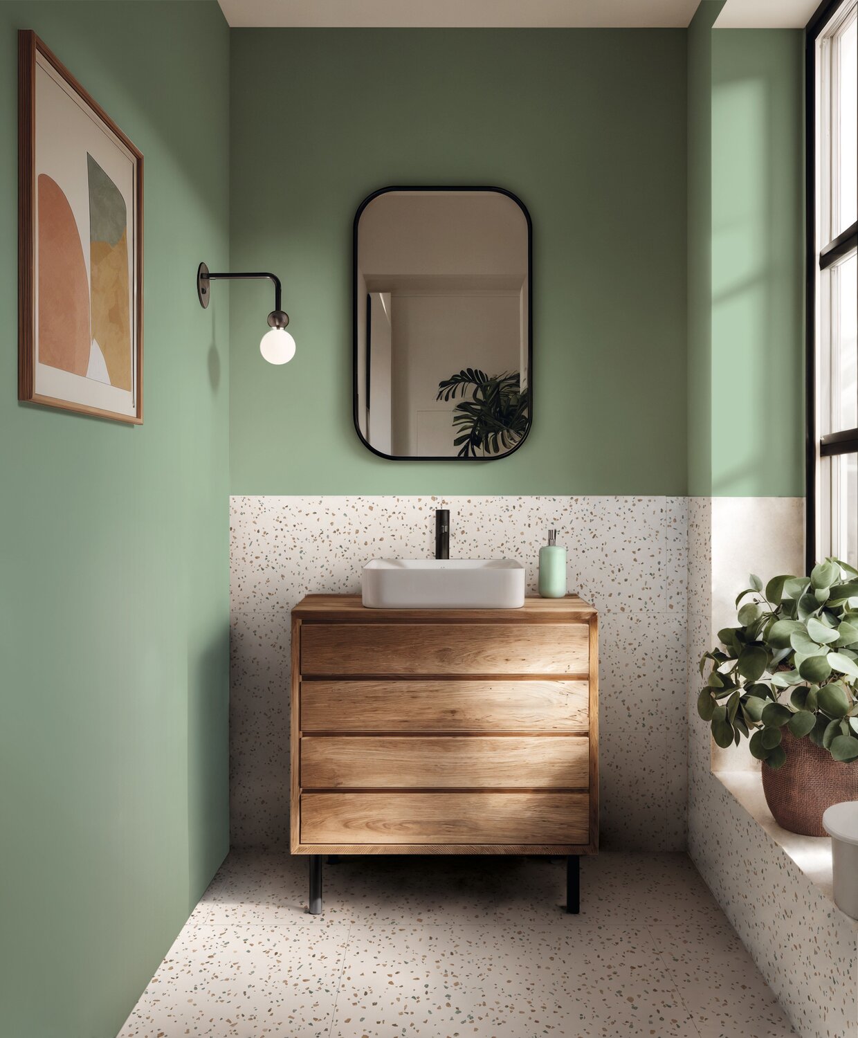 TERRAZZO COBALT - ROOM SCENE VIEW COLOUR