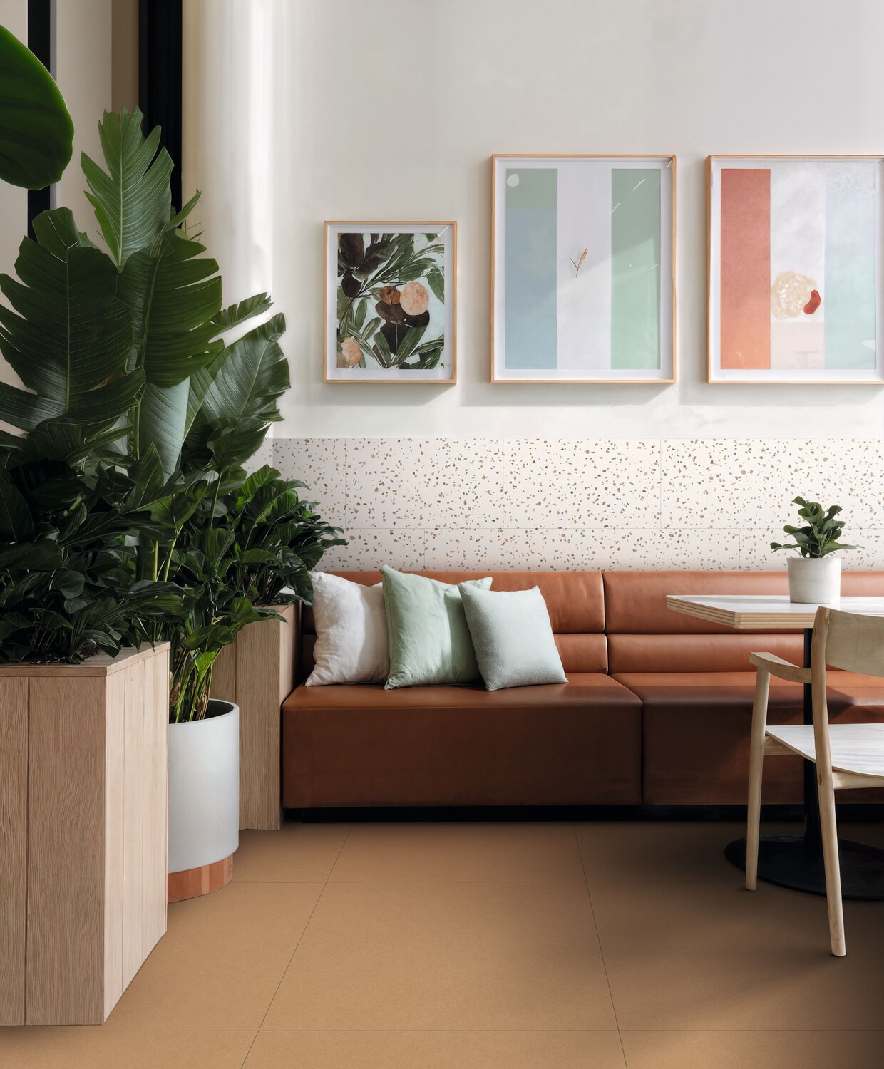 TERRAZZO COBALT - ROOM SCENE VIEW COLOUR